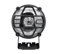 Cpolebev per Bici Elettrica 36V 48V Clacson per Bicicletta Elettrica Luce Impermeabile in Lega di Alluminio Anteriore per Guida Notturna