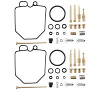 Cpolebev per Hawk 400 CB400T CB400 N 1980-81 Kit di Ricostruzione Carburatore per Riparazione Carburatore 2 Set