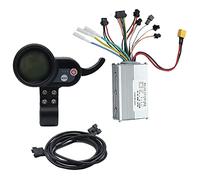 Cpolebev Per Motore Brushless Controller JP 48V 25A + Kit Misuratore Cruscotto 36-60V per Accessori Scooter Elettrico JP