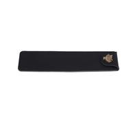 Cpolebev per Penna nel Vera Pelle per Matita Singola Astuccio per Penna con un Scatto per Penna un Sfera Stilografica Rollerball-Black