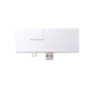 Cpolebev Per PRO 4 5 6 Docking Station Hub con Lettore di Schede TF 4K Compatibile Gigabit Ethernet 2 USB 3.1 Porta A