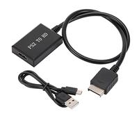 Cpolebev Per PS2 un HD Audio Video Converter Adapter 1080P Supporto per PS1/2/3 Modalità di Visualizzazione per HDTV PC Adattatore Full HD