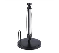 Cpolebev Piano di Appoggio Porta Asciugamani di Carta con Smorzamento Adatto per Cucina Bagno (Nero)