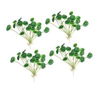Cpolebev Pianta di Simulazione Foglie di Selvatico Piccole Foglie di di Rame Erba Soldi Erba Piccoli Bonsai Fiori Artificiali