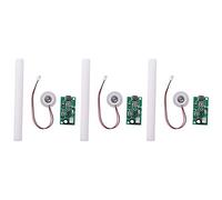 Cpolebev Piastra di Atomizzazione per Nebulizzatore da 3 Pezzi con Driver per Circuito Integrato Modulo Umidificatore USB 5V con Interruttore di Temporizzazione