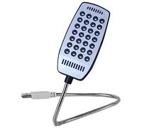 Cpolebev Piccola Luce Notturna LED USB Book Light Ultra Flessibile per Laptop PC Portatile