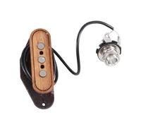 Cpolebev Pickup per Chitarra A 3 Corde con Diametro del Foro In Legno da 6,35 Mm, Accessori per Chitarra Pickup per Chitarra Elettrica