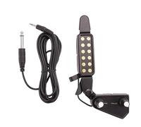 Cpolebev Pickup per Chitarra Acustica A 12 Fori Pickup Soundhole Pickup per Chitarra Trasduttore Magnetico Fader Audio Parti e Accessori per Chitarra