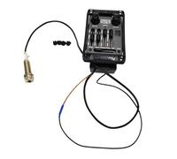 Cpolebev Pickup per Chitarra Prefix Plus-T Preamplificatore Integrato Matrix Pickup Acustico EQ Equalizzatore con Accordatore Soft Piezo