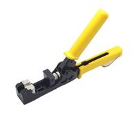 Cpolebev Pinza per Crimpare Noduli di Rete RJ45 con Gancio Pinza per Crimpare Moduli per Cavi di Rete A 180° con Cat5E Cat6 Cat7