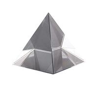 Cpolebev Piramide di Vetro Ottico Prisma Poliedro Rettangolare Alto 40 Mm Adatto per Esperimenti di Insegnamento