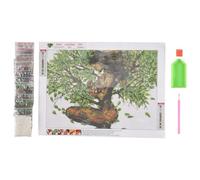 Cpolebev Pittura Diamante DIY Madre Albero Pasta Diamante Ricamo Rotondo Resina Diamante Punto Croce Decorazione della Parete di Casa 30X40 Cm
