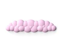 Cpolebev Poggiapolsi per Tastiera Cloud Cuscino di Supporto per Polso in Memory Foam in Morbida Pelle Adatto per Una Facile Digitazione Antidolorifico Antiscivolo B Lungo