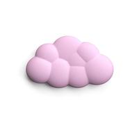 Cpolebev Poggiapolsi per Tastiera Cloud Cuscino di Supporto per Polso in Memory Foam in Morbida Pelle per Alleviare Il Dolore Antiscivolo B Corto