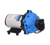 Cpolebev Pompa di Lavaggio Pompa Acqua per 5,5 GPM 70 PSI Max Lift Autoadescante per, Yacht, Roulotte Barca 12V