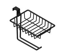 Cpolebev Porta Carta Igienica sopra Il Serbatoio Portarotolo da Appendere sopra La Porta ' del Bagno Scaffale per Riporre Rolls/Telefono
