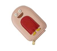 Cpolebev Porta Carte di Credito In PU Carino Pinguini, Portafoglio Pinguini Carino, Porta Carte di Credito da con 11 Slot per Carte Rosa Durevole di Alta Qualità