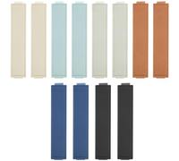 Cpolebev Porta Fascette Elastiche per Notebook, Tracolla, Portapenne, Planner per Notebook, 12 Pezzi