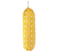 Cpolebev Porta Sacchetti di Plastica, Distributore di Sacchetti per La Spesa Pieghevole e Lavabile Organizzatore per Sacchetti della Spesa per Il Riciclaggio (Giallo)