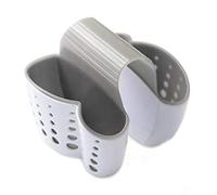 Cpolebev Porta-Spugna per, Porta-Spugna per da Cucina, Rubinetto A in Plastica, Porta-Spugna, Organizer per Spazzole, Spugne, Sapone Durevole