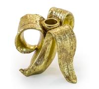 Cpolebev Portacandele personalità A Forma di Banana Portacandele da Tavolo per la Casa Candeliere per Feste Oggetti di Scena Speciali Decorazioni per la Casa Durevole -B