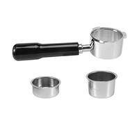 Cpolebev Portafiltro Espresso 51Mm per EC685 EC680 Portafiltro caffè Fondo con Ciotola per caffè nel Polvere de 51 Mm 2 Stili