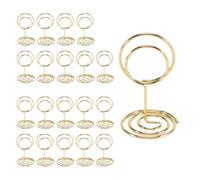Cpolebev Portanumero da Tavolo 20 Pezzi - Mini Segnaposto da 2 Pollici Portanumero da Tavolo Corto per Feste di Matrimonio ()