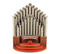 Cpolebev Portapenne A Forma di Organo A Canne, Portapenne Divertente da Scrivania, Portapenne da Scrivania A Forma di Organo A Canne, Portabicchieri A