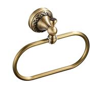 Cpolebev Portasciugamani Ovale in Antico con Motivo Squisito Porta Asciugamani da Intaglio per Accessori da Cucina per Il Bagno