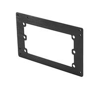 Cpolebev Power Supply Baffle SFX To ATX Adattatore di Alimentazione SFX To ATX PSU Converter Conversion Frame con 4, Nero