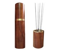 Cpolebev Pressino per caffè in Acciaio Inossidabile Manico in Legno Agitatore per caffè Espresso in Polvere Distributore Livellatore Strumenti Accessori da Cucina