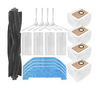Cpolebev Principale Filtro Laterale e Panno per Kit di Parti di Ricambio per Aspirapolvere Robot Intelligente Q11