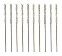 Cpolebev Punta Elicoidale con Punta Diamantata da 20 Pezzi da 0,8 Mm per Piastrelle in Pietra di Gioielli in Vetro