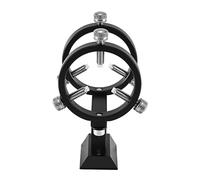Cpolebev Puntatore Regolabile Staffa per Cercatore Un 6 Punti Anelli per Telescopio Guida Telescopio Astronomico, 50 Mm (18 Mm-49 Mm)