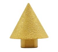 Cpolebev Punte Diamantate per Smussatura M14 Diametro 50 mm per Fresatura Tagliapiastrelle A Tazza per Marmo e Cemento