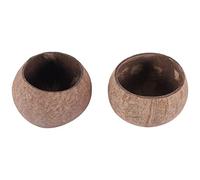 Cpolebev può Candela Ciotola di Guscio di Cocco, Guscio di Noce di Cocco, Ciotola di Legno di Cocco, Ciotola di Decorazione Creativa, Ciotola di Immagazzinaggio