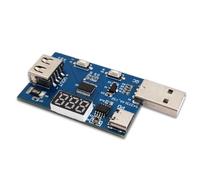 Cpolebev QC2.0 QC3.0 PD3.0 Modulo Modulo PCB Modulo per Test di Ricarica con Tensione Multifunzione Regolabile 3,6-20 V