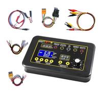 Cpolebev QDB-2A 3A Tester per Bobina di Accensione per Auto Motore Passo-Passo al Minimo per Auto Elettrovalvola Iniettore Attuatore Rilevatore di Guasti