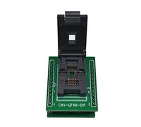 Cpolebev QFN8 DFN8 WSON8 Presa di Programmazione Passo Pin 1,27 Mm Dimensioni Corpo IC 6X8 Mm Presa di Prova un Conchiglia Adattatore ZIF Presa Kelivn