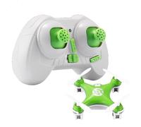 Cpolebev Quadricottero RC Cx10 Mini Drone 2.4G 4CH con LED Elicottero Elettrico Giocattoli per Bambini, Resistente -D