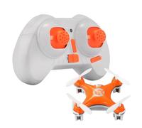 Cpolebev Quadricottero RC Cx10 Mini Drone Telecomandato 2.4G 4CH con LED Elicottero Elettrico Giocattoli per Bambini, Durevole