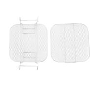 Cpolebev Rack per Friggitrice Ad Aria Rack per Accessori per Disidratatore in Acciaio Inossidabile, Friggitrice Multistrato Ad Aria 4.2-5.8QT