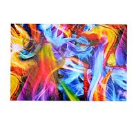 Cpolebev Rainbow Flames Pellicola Idrografica per Stampa un Trasferimento D'Acqua Pellicola Hydro Dip 50CmX100Cm
