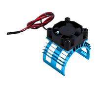 Cpolebev RC Car 540 550 3650 3660 3665 Motore Elettrico Brushless Copertura Dissipatore di Ventola di Raffreddamento per 124017 124016 Parti Blu