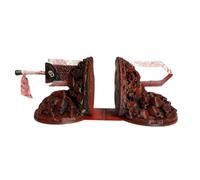 Cpolebev Reggilibri con Drago, Fermalibri con Drago Intagliato in Resina, Fermalibri Vintage in Resina, Fermalibri, Decorazioni per la Scrivania, Facile Installazione, Facile da Usare.