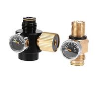 Cpolebev Regolatore del Cilindro del Serbatoio 'Aria PCP Pressione Regolabile 0-2800 Psi e Valvola un Perno del Serbatoio 300 Bar M18X1.5