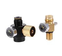 Cpolebev Regolatore del Cilindro del Serbatoio 'Aria PCP Pressione Regolabile 0-2800Psi e Valvola un Perno del Serbatoio 300Bar 5/8-18UNF