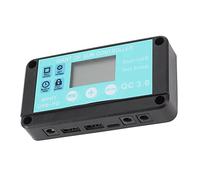 Cpolebev Regolatore di Carica Solare MPPT Protezione Multipla Regolatore Solare QC3.0 Solare con Schermo LCD (10A)