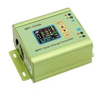 Cpolebev Regolatore di Carica Solare Verde 24V/36V/48V/60V/72V Regolatore Solare Caricabatterie Pannello Modulo Tensione Boost