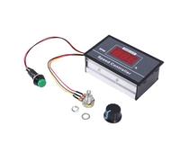 Cpolebev Regolatore di Velocità del Motore CC PWM con Display Digitale Regolatore Continuo un Velocità Regolabile 30A PWM